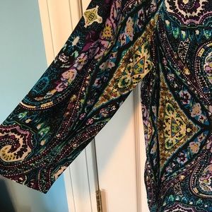 Chico's Tops - Chico’s tencel 3/4 sleeve paisley tunic Chico's Tops - Chico’s tencel 3/4 sleeve paisley tunic